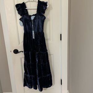 Hill House velvet nap dress